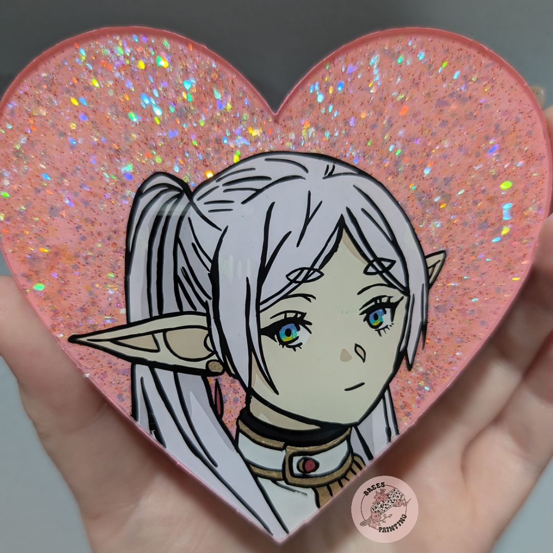 Elf Mage Heart Painting