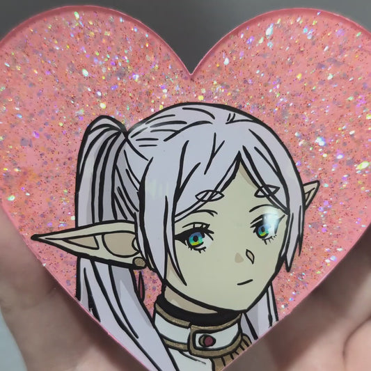 Elf Mage Heart Painting